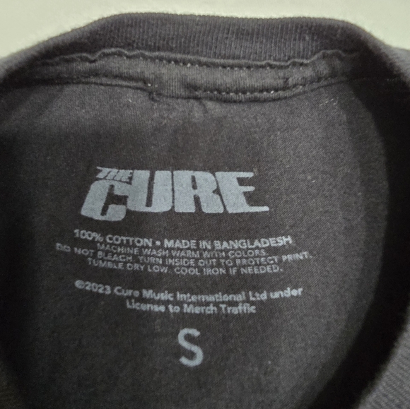 The Cure 2023 North America 2023 concert tour tee - Picture 3 of 6